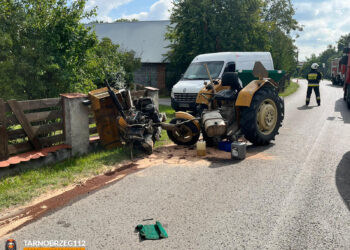 Nowa Dęba. Groźne zderzenie w Cyganach