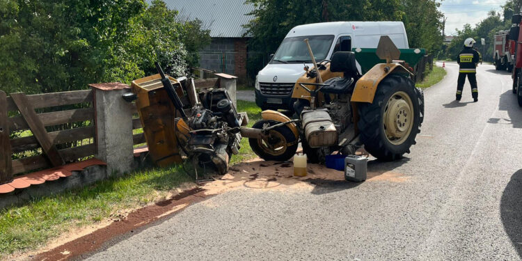 Nowa Dęba. Groźne zderzenie w Cyganach
