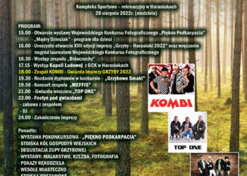 Harasiuki: Już w tę niedzielę na pożegnanie wakacji Grzyby Harasiuki