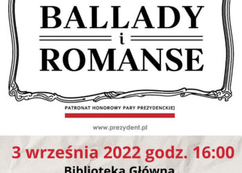 Stalowa Wola: W sobotę Ballady i Romanse w MBP