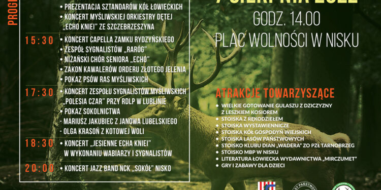 Nisko: W tę niedzielę Festiwal Kultury Łowieckiej.