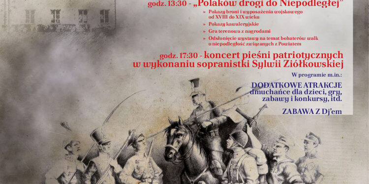 Wiśniowa: Koncert pieśni patriotycznych w wykonaniu sopranistki Sylwii Ziółkowskiej.