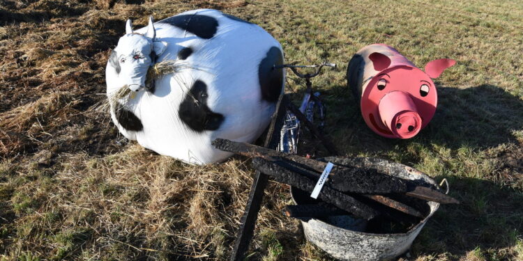 Kolbuszowa: Sprawcy podpaleń słomianych dekoracji są już w rękach Policji.