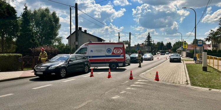 Tarnobrzeg. Ruch wahadłowy na ulicy Mickiewicza.