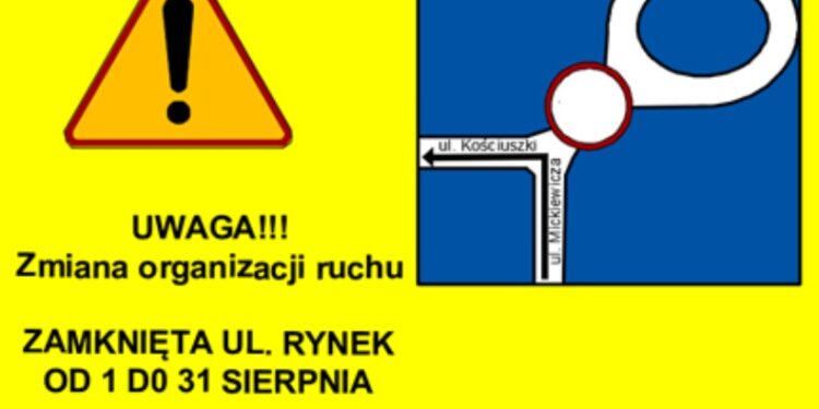 Mielec: Zmiana organizacji ruchu.