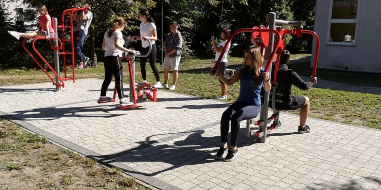 Tarnobrzeg. Górnik ma siłownię zewnętrzną