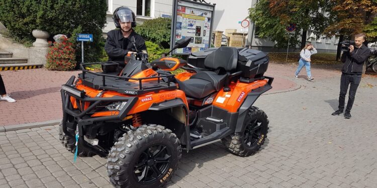 Tarnobrzeg. Nowy quad dla OSP Ocice.