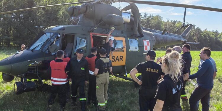 Gorzyce. Wojewódzkie ćwiczenia strażaków