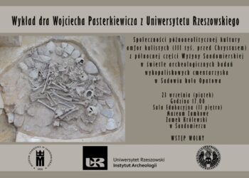 Sandomierz: Wykład archeologiczny w Muzeum Zamkowym.