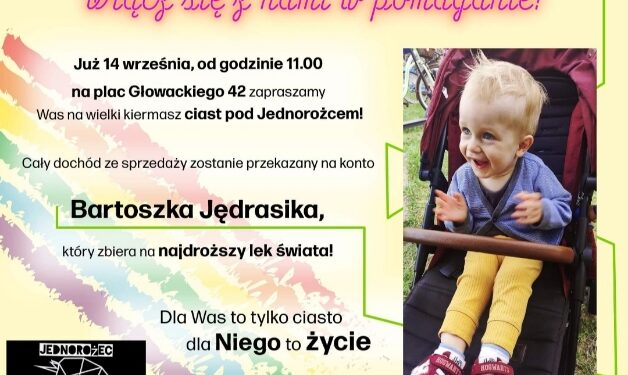 Tarnobrzeg. Wielki kiermasz ciast dla Bartoszka.