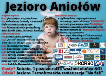 Tarnobrzeg. Październikowe Jezioro Aniołów