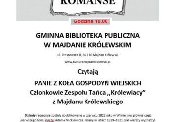 Majdan Królewski: Będą czytać Ballady i Romanse