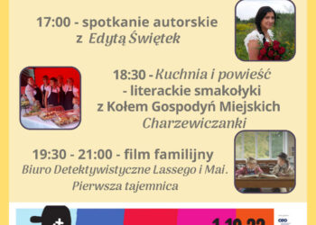 Stalowa Wola: W sobotę w MBP pysznie, literacko i filmowo podczas Nocy Bibliotek