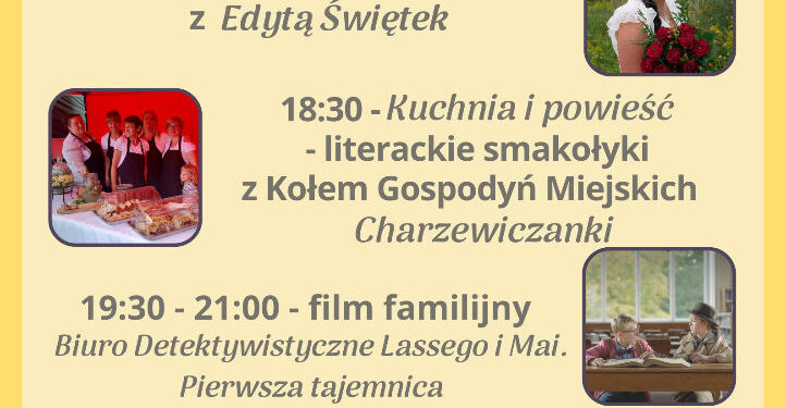Stalowa Wola: W sobotę w MBP pysznie, literacko i filmowo podczas Nocy Bibliotek