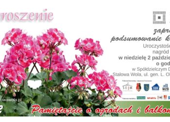 Stalowa Wola: Pamiętajcie o ogrodach i balkonach