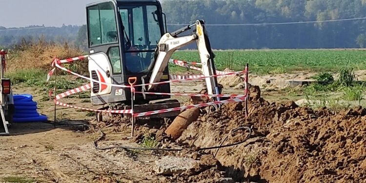 Czermin: 250 kilogramowy niewybuch w Czerminie!