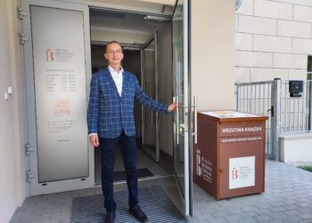 Sandomierz: Takiej czytelni jeszcze nie było.