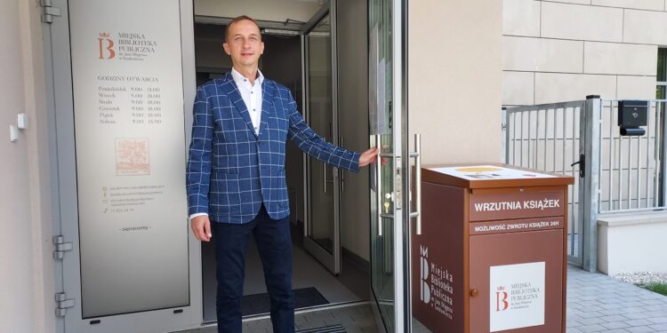 Sandomierz: Takiej czytelni jeszcze nie było.