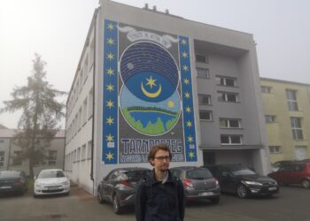 Tarnobrzeg. Mural z przesłaniem do młodzieży