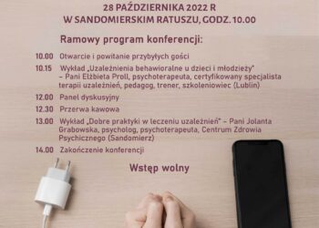 Sandomierz: Konferencja dotycząca uzależnień behawioralnych u dzieci i młodzieży.