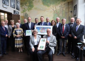 Mielec: Stadt Löhne  i Mielec- świętowali swoje partnerstwo.