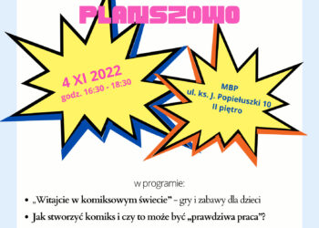 Stalowa Wola: W MBP gratka dla fanów komiksów i planszówek