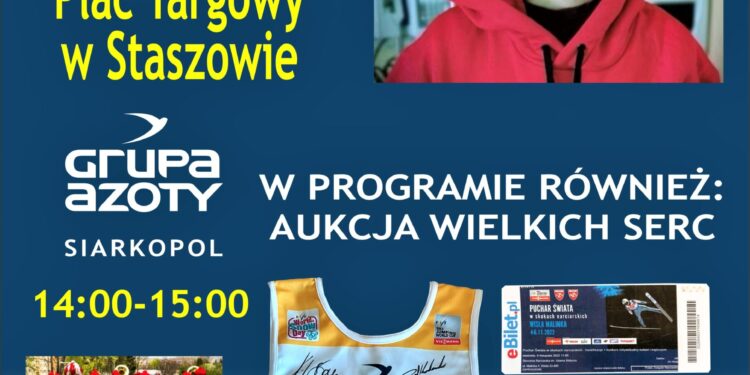 Staszów: W niedzielę 30 października Aukcja Wielkich Serc