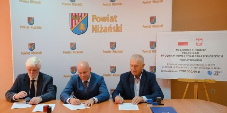 Nisko: Ruszy przebudowa ulic Nowej, Słonecznej i Dąbrowskiego.