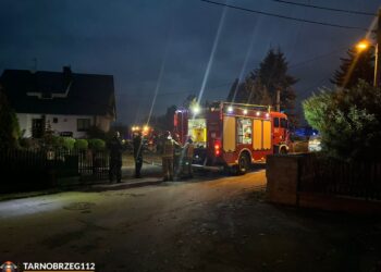Tarnobrzeg. Pożar w kotłowni