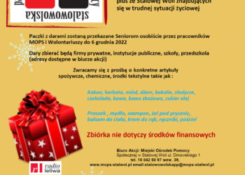 Stalowa Wola: Przygotuj paczkę dla seniora w ramach Stalowowolskiej Paczki Pomocy