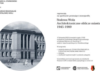 Stalowa Wola: Muzeum zaprasza dziś na promocję książki Marka Stańkowskiego o architekturze miasta