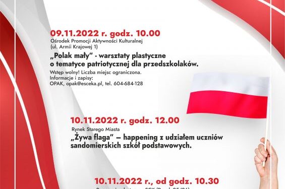 Sandomierz: Uczczą Niepodległą.