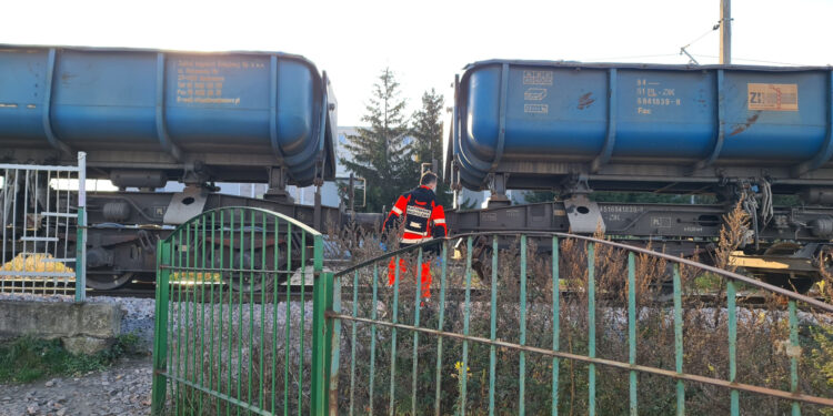 Stalowa Wola: Potrącenie na dzikim przejściu przez tory