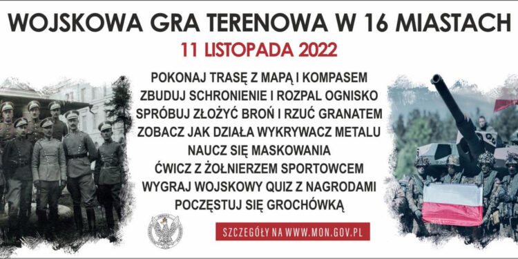 Stalowa Wola: Weź udział w wojskowej grze terenowej na błoniach
