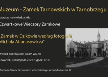 Tarnobrzeg. Zamek w Dzikowie według fotografii Affanasowicza.