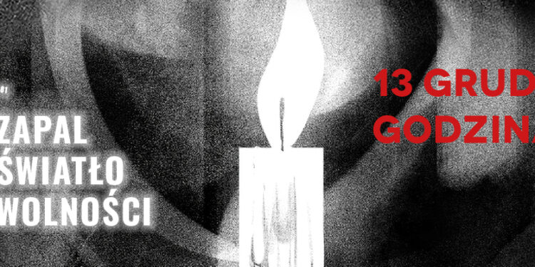 Sandomierz: „Zapal Światło Wolności”.