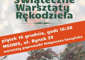 Koprzywnica: Bezpłatne świąteczne warsztaty rękodzieła.