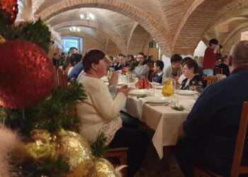 Tarnobrzeg. Spotkanie opłatkowe Koła Stowarzyszenia na Rzecz Osób z Niepełnosprawnością Intelektualną.