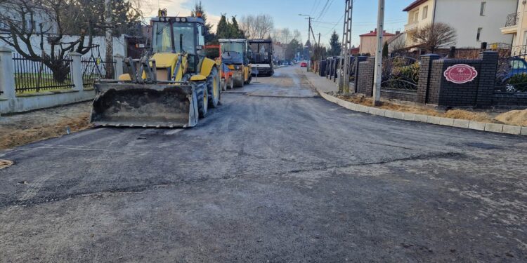 Sandomierz: Remont ulicy Różanej na finiszu.