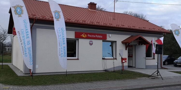 Baranów Sandomierski. Poczta w nowej lokalizacji