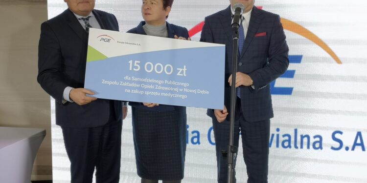 Nowa Dęba, Grębów. Wsparcie dla szpitala i Gminnego Centrum Kultury