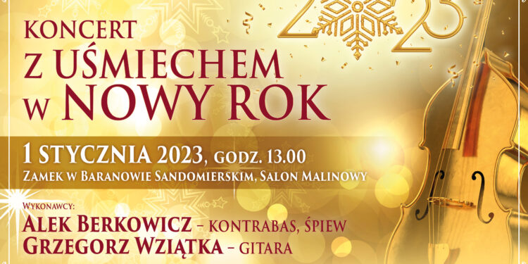Baranów Sandomierski: Noworoczny koncert z uśmiechem