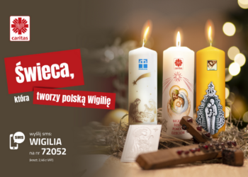 Sandomierz: Świece Caritas zapłoną także na Ukrainie.