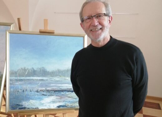 Sandomierz: Wernisaż wystawy malarstwa Tadeusza Blicharza.