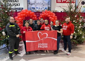 Skowierzyn: Szlachetna Paczka od druhów OSP Skowierzyn.