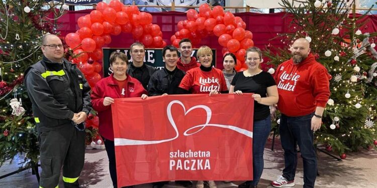 Skowierzyn: Szlachetna Paczka od druhów OSP Skowierzyn.
