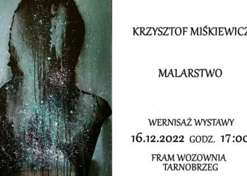 Tarnobrzeg. Wernisaż wystawy malarstwa Krzysztofa Miśkiewicza.