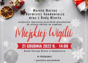 Sandomierz: Miejska wigilia w środę o 14 00.