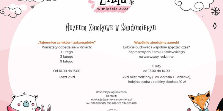 Sandomierz: Ferie w Muzeum Zamkowym.