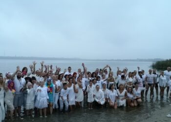 Tarnobrzeg. Lutowe Jezioro Aniołów